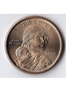 2000 - Dollaro Stati Uniti - Sacagawea Zecca (D)